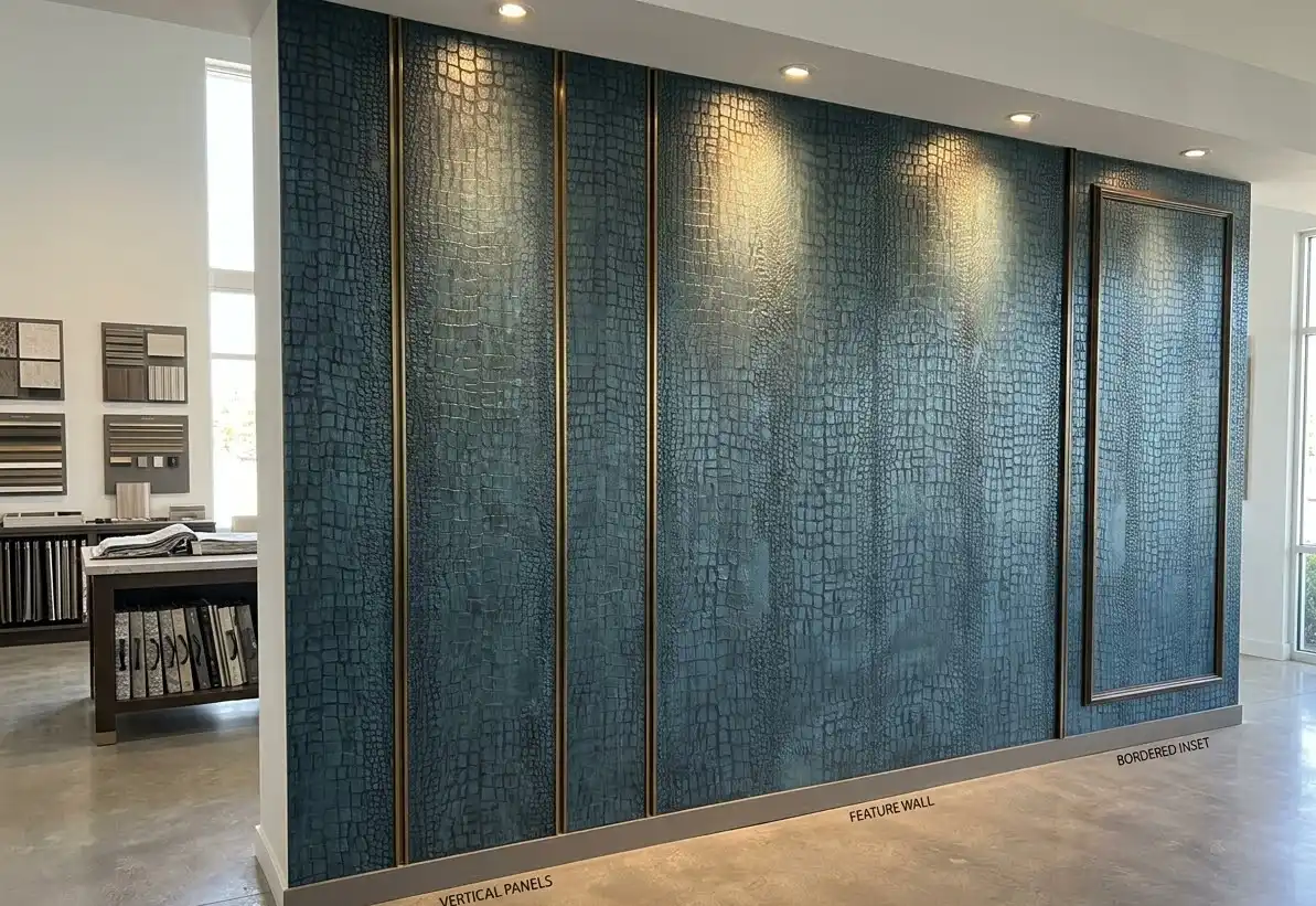 Embossed Leather Plaster